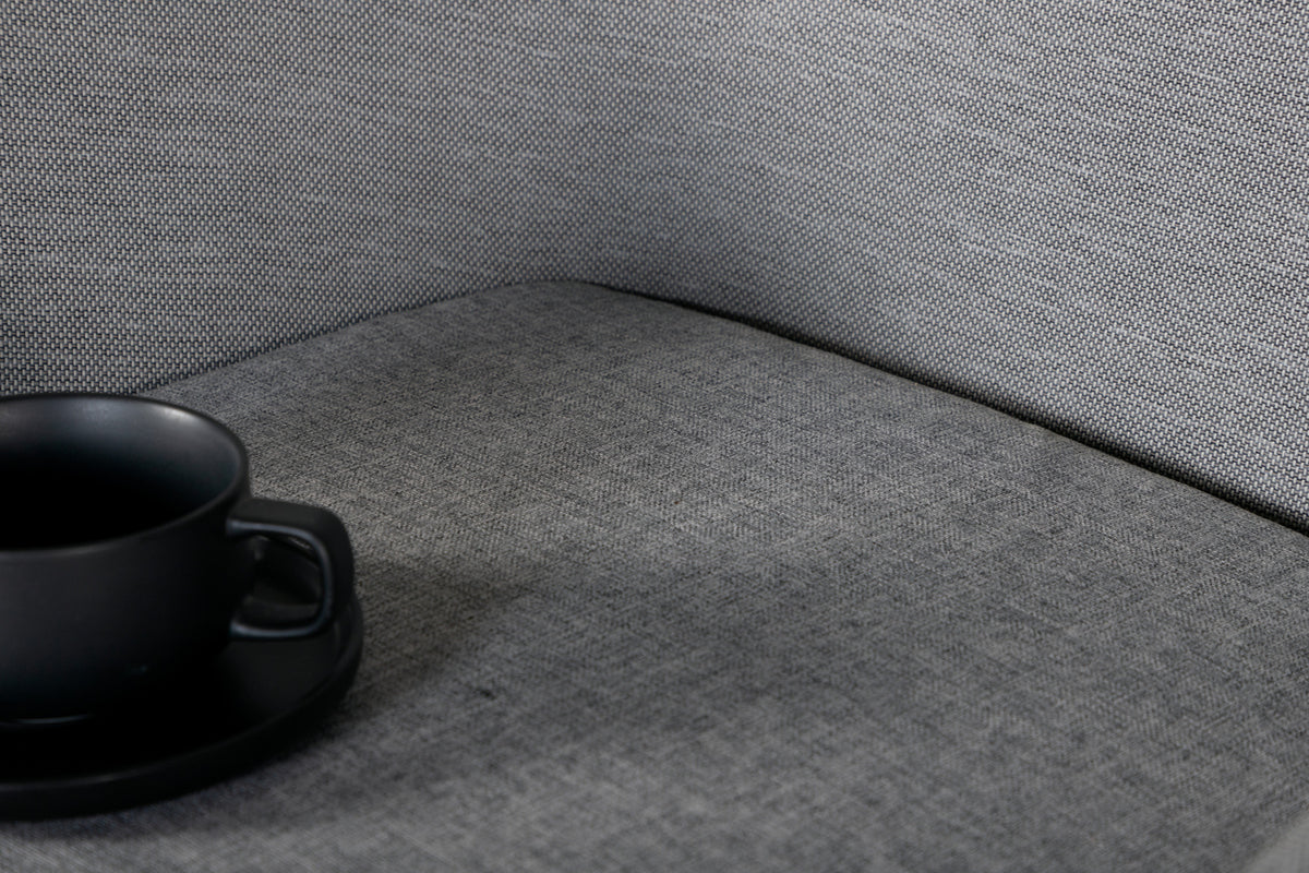 Spisebordsstol 2-pak Grå