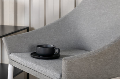 Spisebordsstol 2-pak Grå