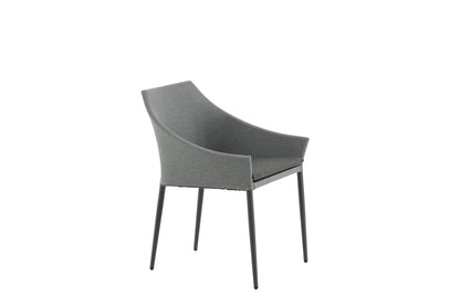 Spisebordsstol 2-pak Grå