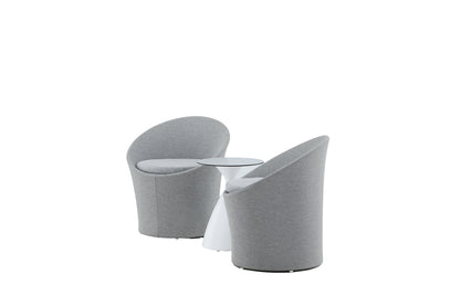 Loungesæt Hvid
