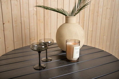 Rundt spisebord 90 Sort