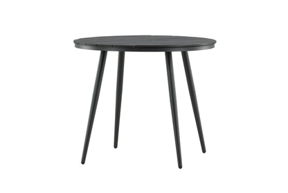Rundt spisebord 90 Sort