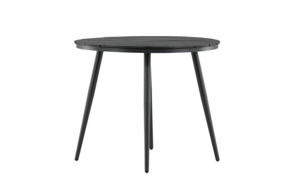 Rundt spisebord 90 Sort