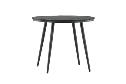 Rundt spisebord 90 Sort