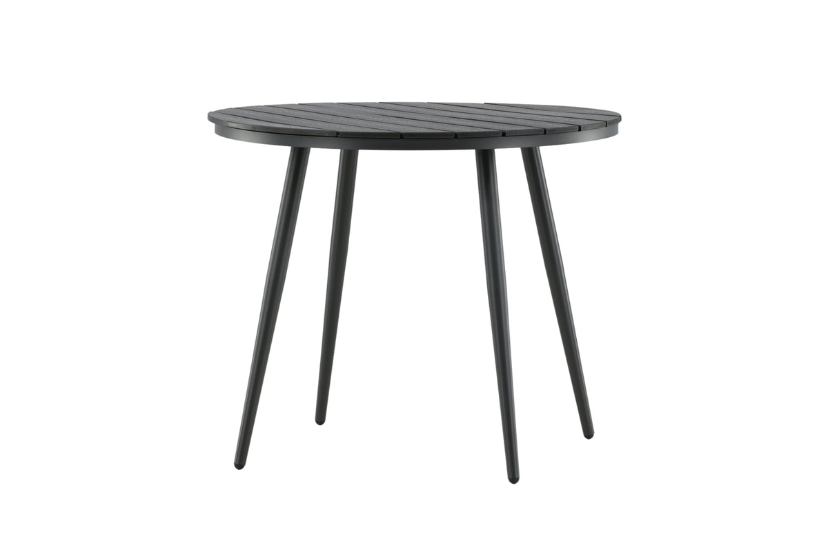 Rundt spisebord 90 Sort