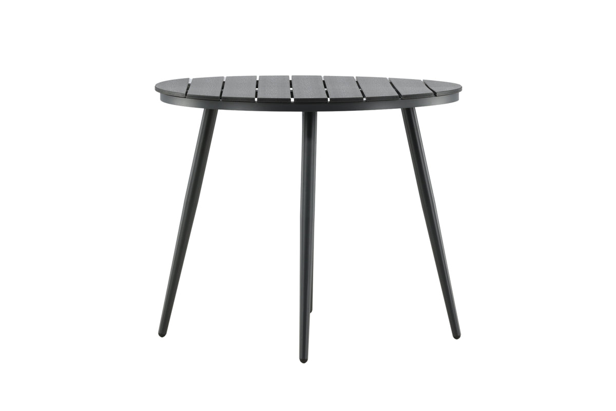 Rundt spisebord 90 Sort