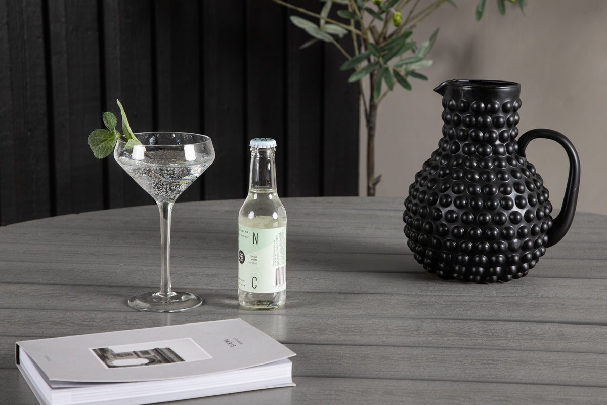 Rundt spisebord 120 Grå