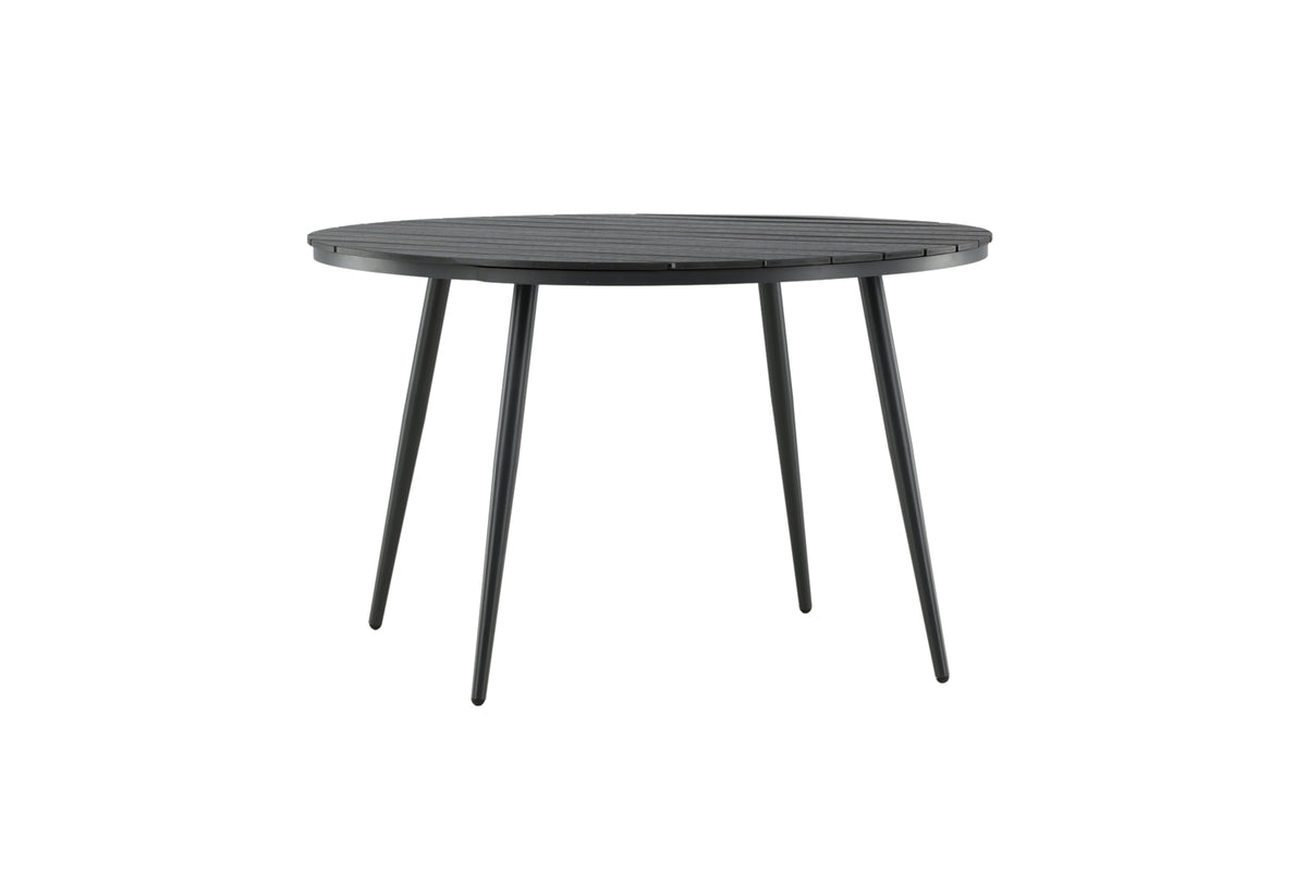 Rundt spisebord 120 Sort