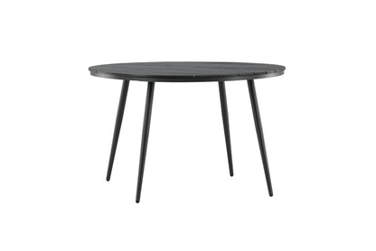 Rundt spisebord 120 Sort