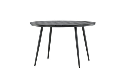 Rundt spisebord 120 Sort