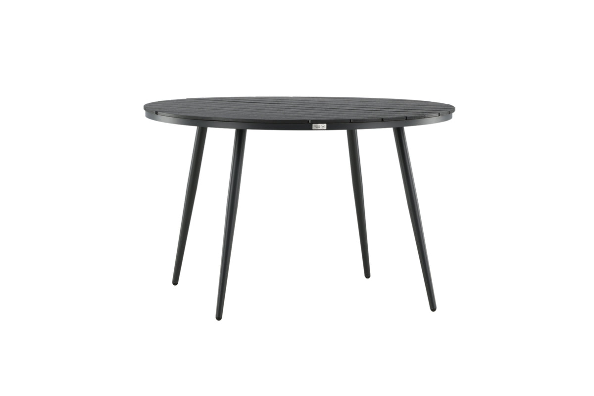 Rundt spisebord 120 Sort