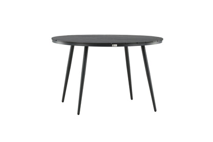 Rundt spisebord 120 Sort