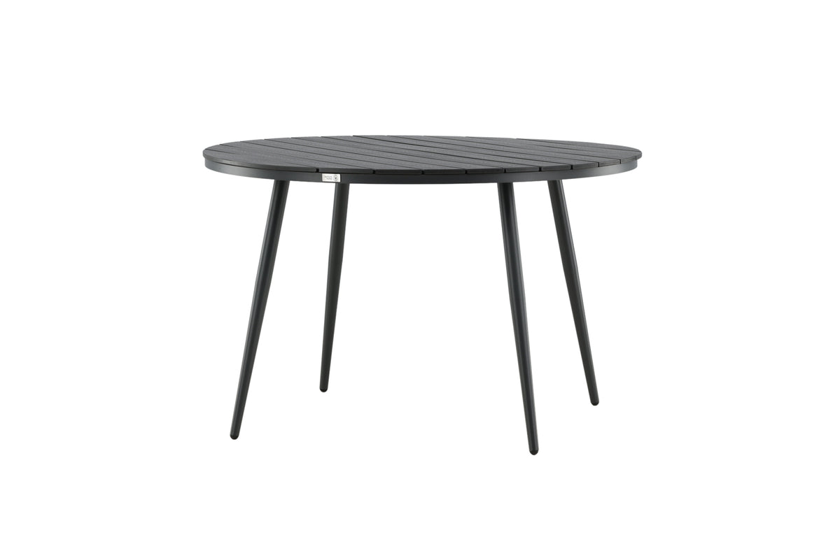 Rundt spisebord 120 Sort