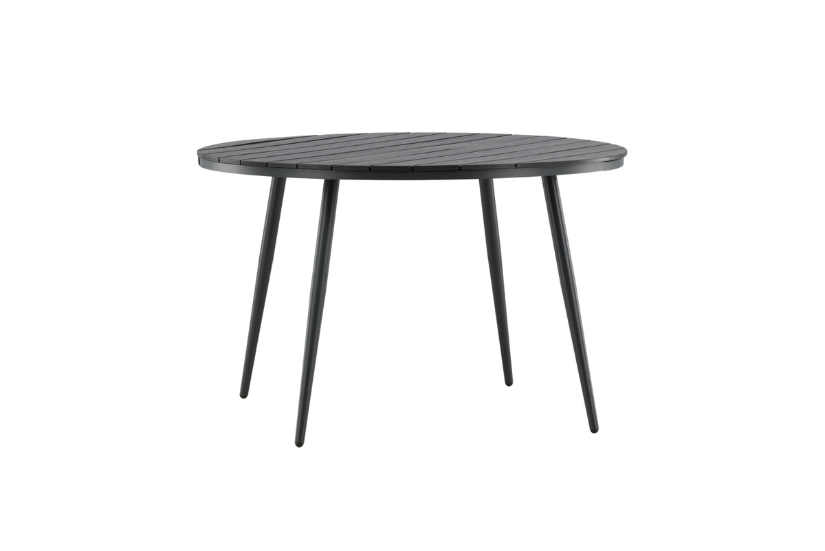 Rundt spisebord 120 Sort
