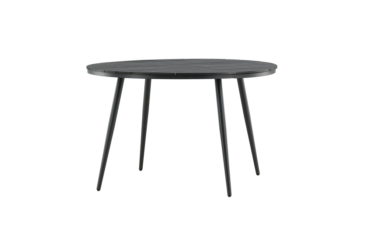 Rundt spisebord 120 Sort