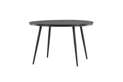 Rundt spisebord 120 Sort