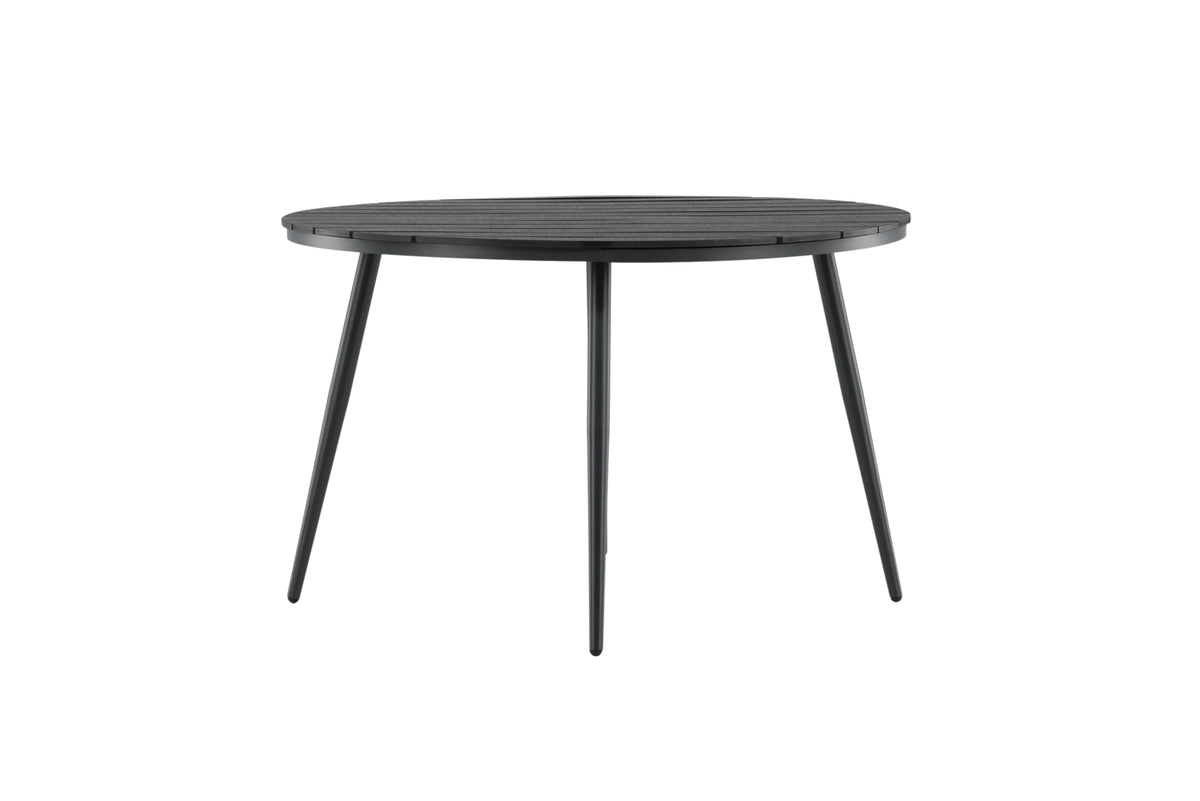 Rundt spisebord 120 Sort