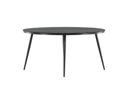Rundt spisebord 150 Sort
