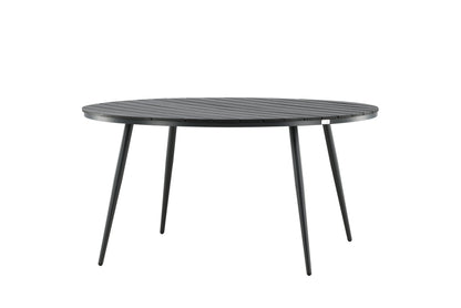 Rundt spisebord 150 Sort