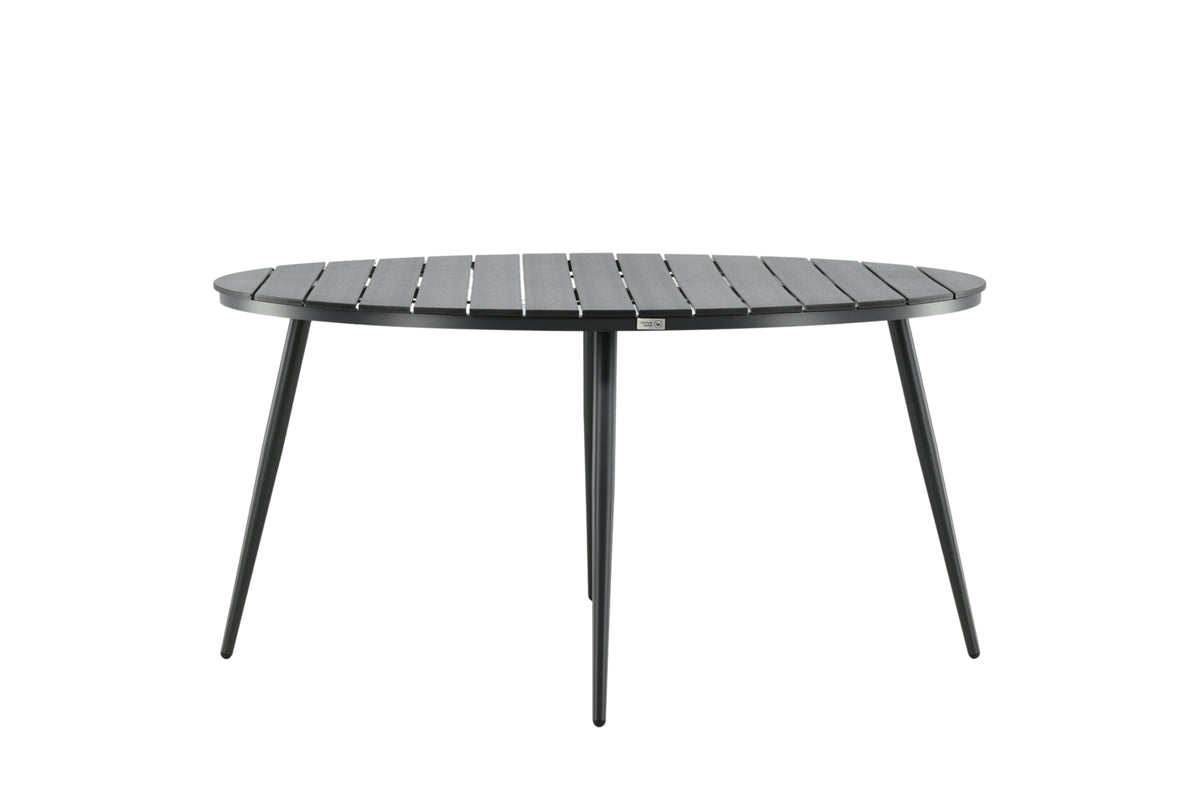 Rundt spisebord 150 Sort