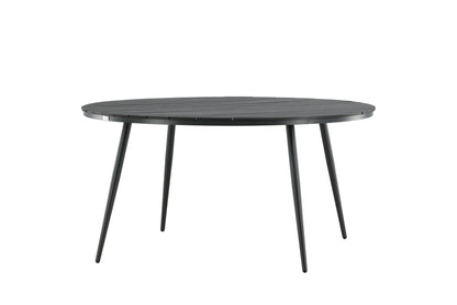 Rundt spisebord 150 Sort