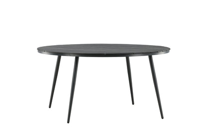 Rundt spisebord 150 Sort