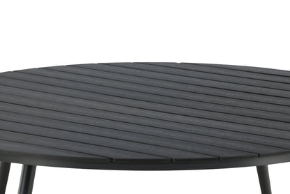 Rundt spisebord 150 Sort
