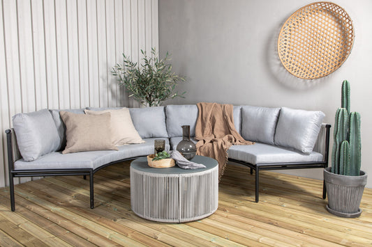 Virya Hjørnesofa Sæt Grå