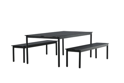 Modena Rektangulært spisebord 200 x 100 Sort