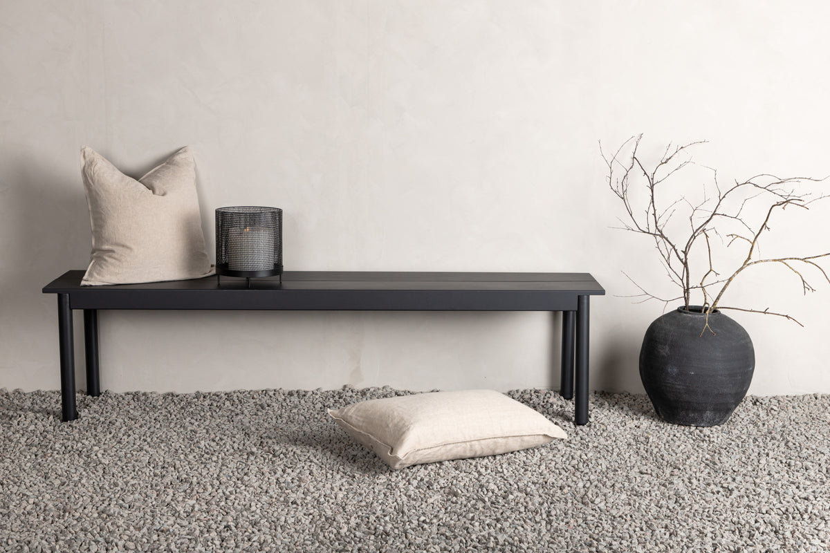 Modena Bænk 40 x 180 x 35 Sort