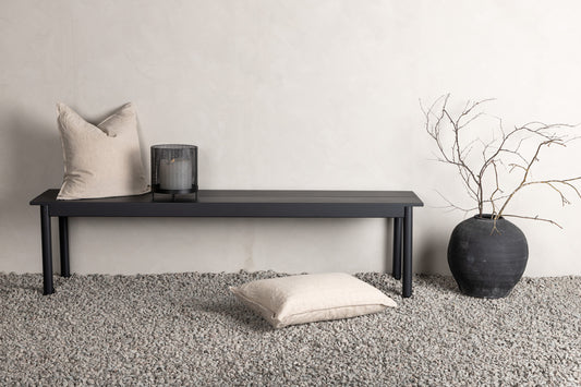 Modena Bænk 40 x 180 x 35 Sort