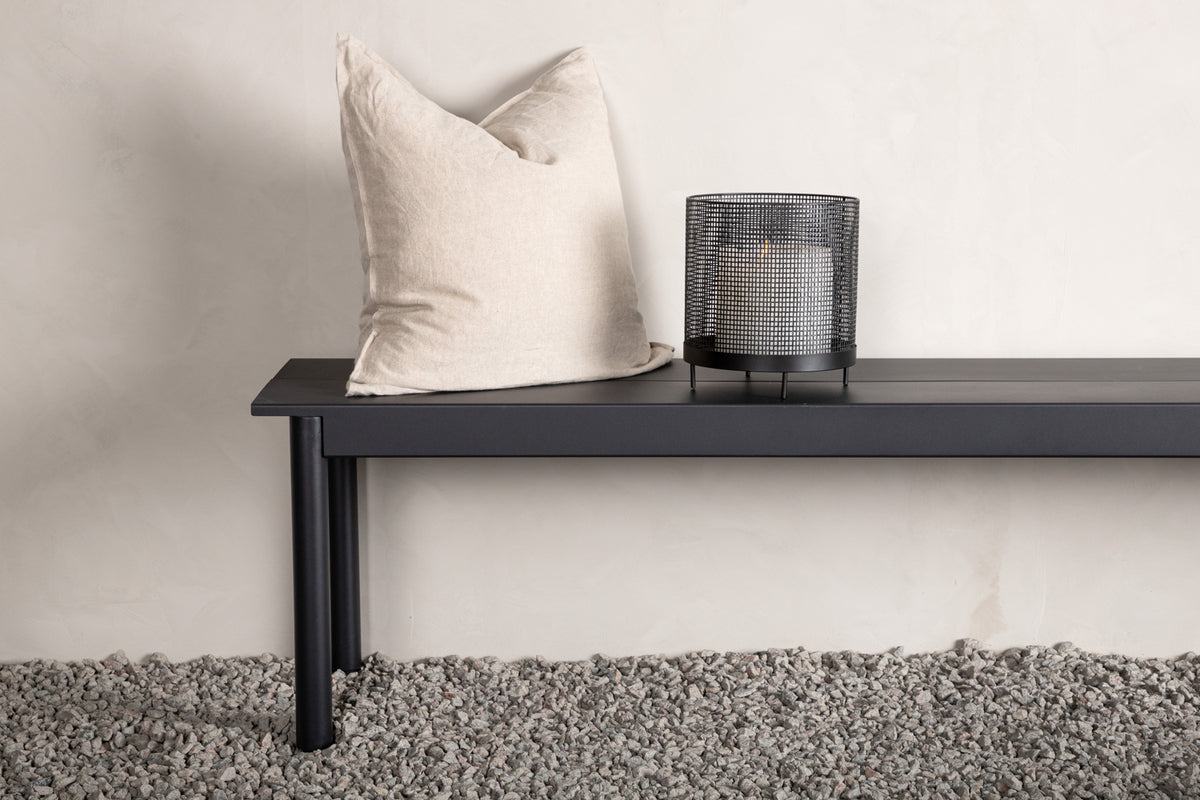Modena Bænk 40 x 180 x 35 Sort