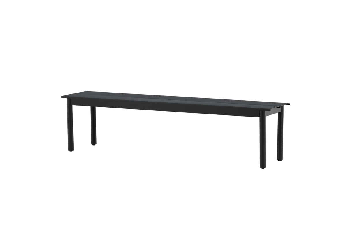 Modena Bænk 40 x 180 x 35 Sort