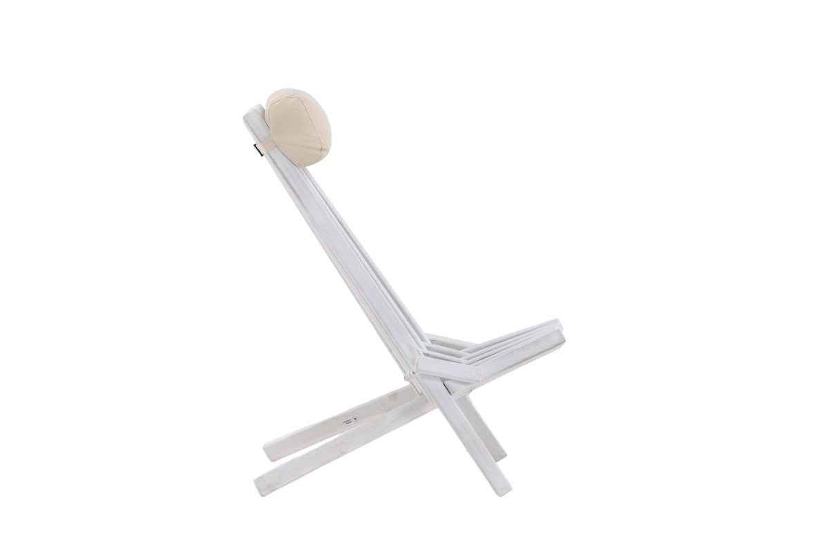 Loungestol Whitewash