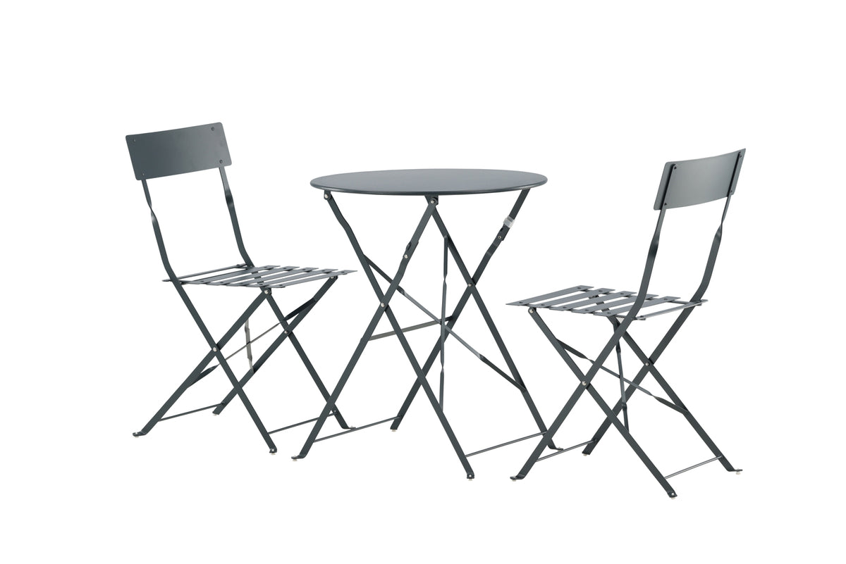 Marseille Cafe Set Dark Grey