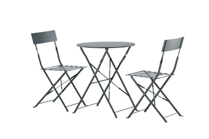 Marseille Cafe Set Dark Grey