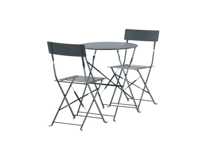 Marseille Cafe Set Dark Grey