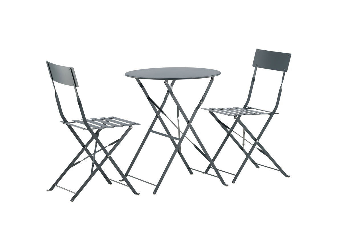 Marseille Cafe Set Dark Grey