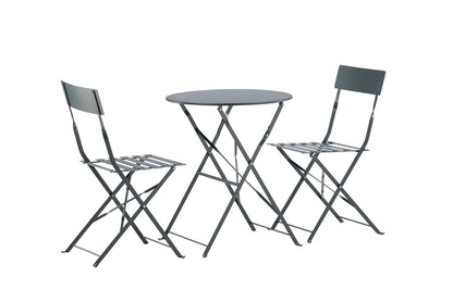 Marseille Cafe Set Dark Grey