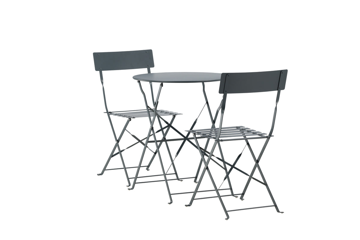 Marseille Cafe Set Dark Grey