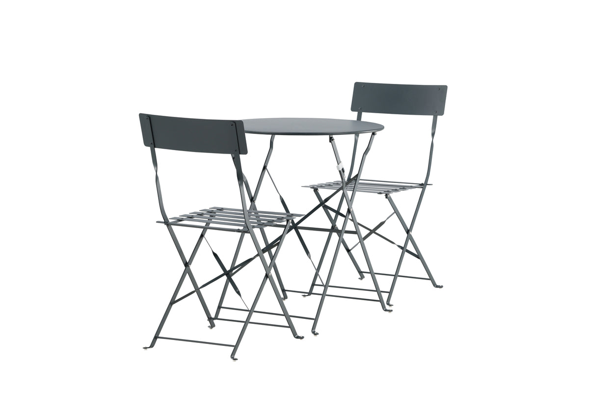 Marseille Cafe Set Dark Grey