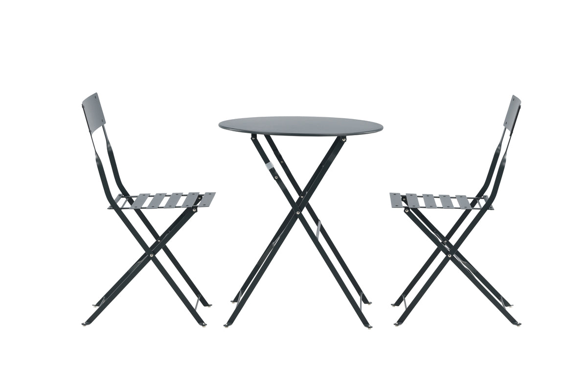 Marseille Cafe Set Dark Grey