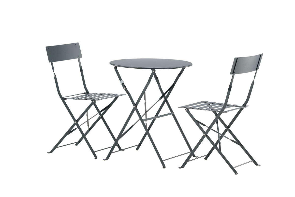 Marseille Cafe Set Dark Grey