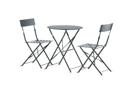 Marseille Cafe Set Dark Grey