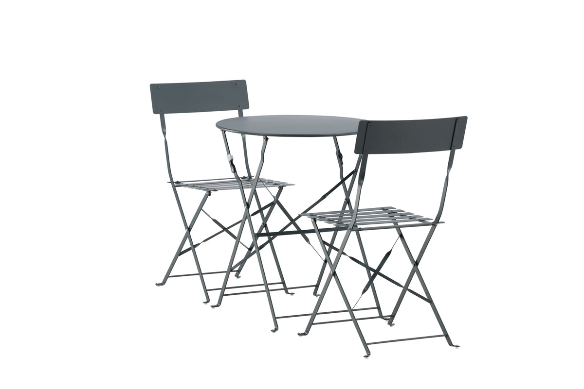 Marseille Cafe Set Dark Grey