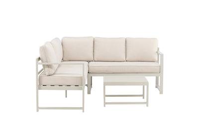 Salvador Corner Sofa Set Beige Beige