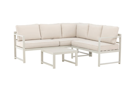 Salvador Corner Sofa Set Beige Beige
