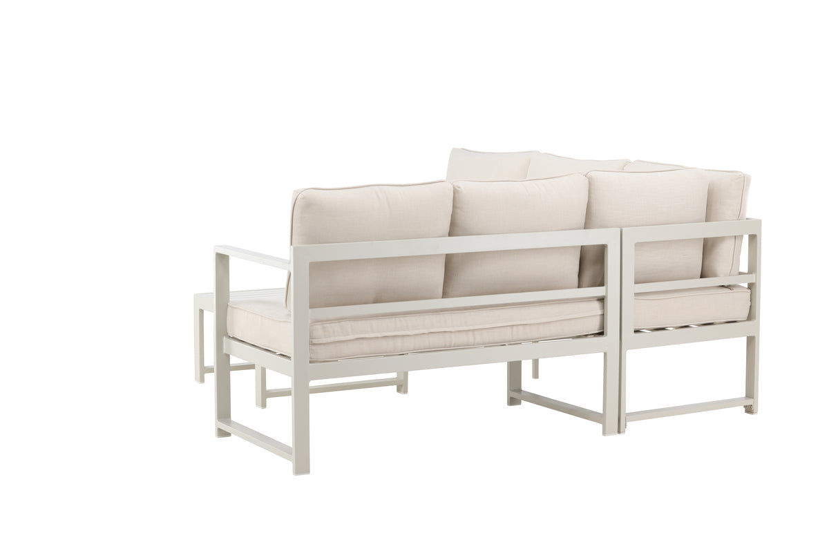 Salvador Corner Sofa Set Beige Beige