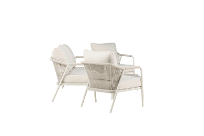 Sicily Lounge Set Beige Beige