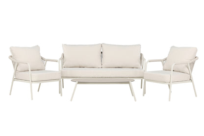 Sicily Lounge Set Beige Beige